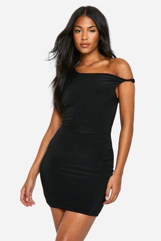 Robe fourreau - Noir