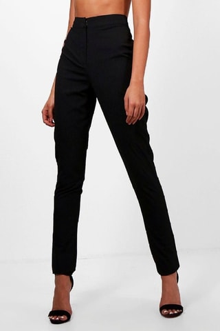 Pantalon taille haute - Noir