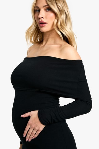Robe de maternité - Noir
