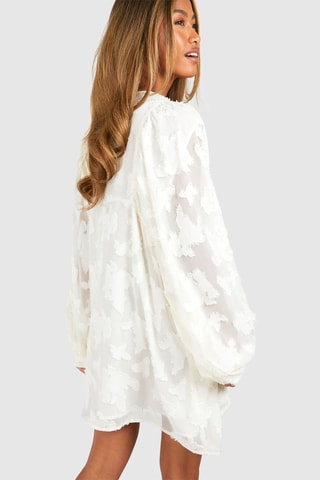 Robe droite - Ecru