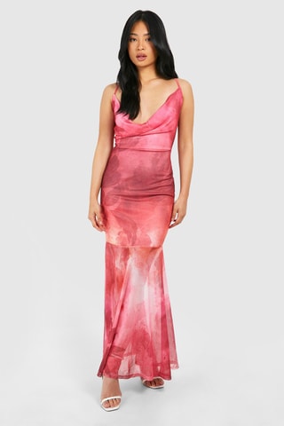 Robe longue - Rouge