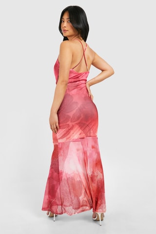 Robe longue - Rouge
