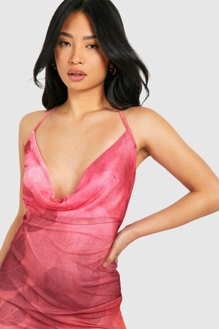 Robe longue - Rouge