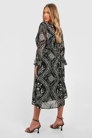 Robe midi - Noir