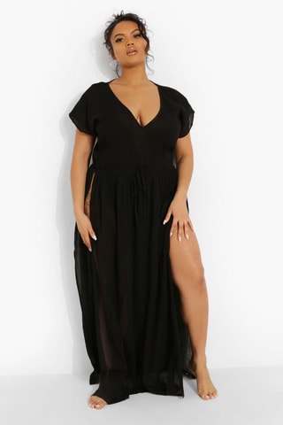 Robe de plage - Noir