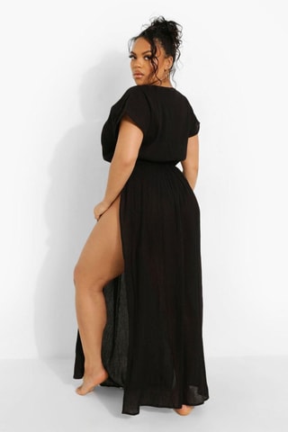 Robe de plage - Noir