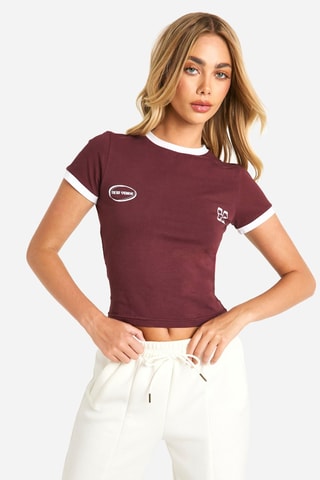 T-shirt - Bordeaux