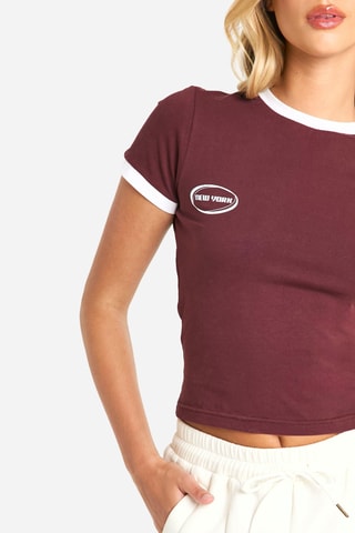 T-shirt - Bordeaux