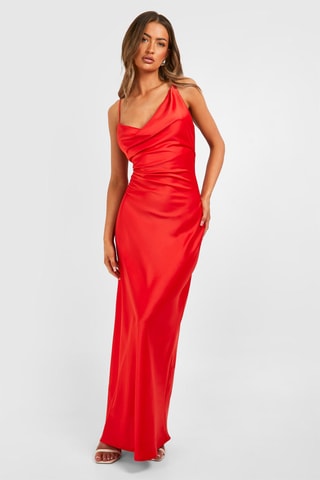 Robe longue - Rouge