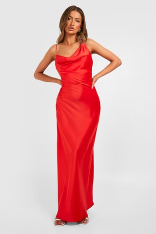 Robe longue - Rouge