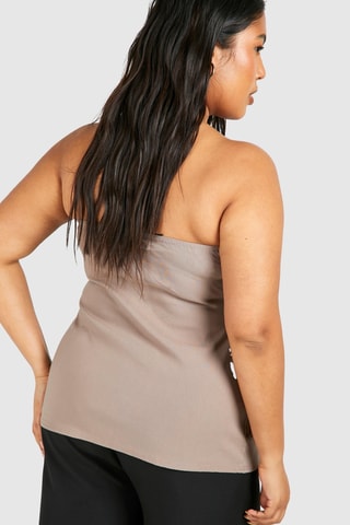Top bustier - Taupe