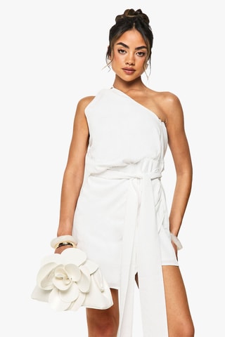 Robe asymétrique - Jaune
