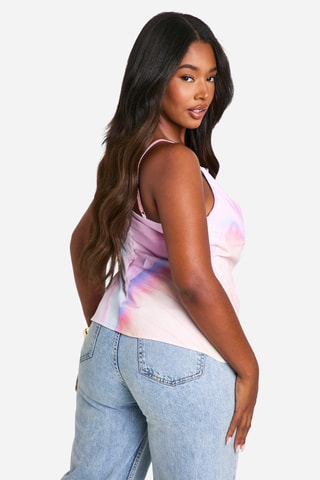 Top tie and dye - Rose