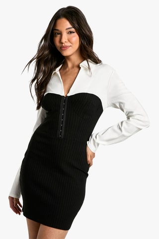 Robe fourreau - Noir