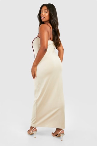 Robe longue - Beige