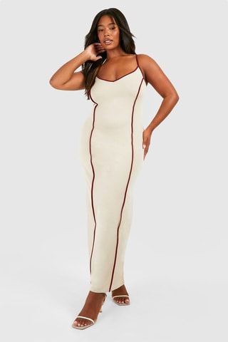 Robe longue - Beige