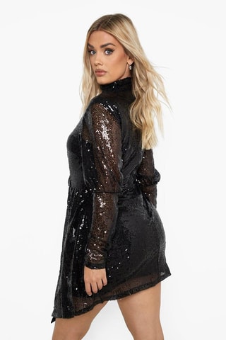 Robe fourreau - Noir