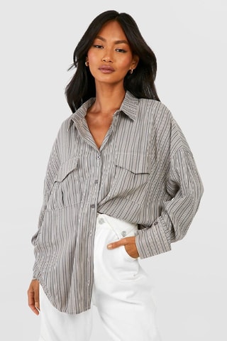 Chemisier oversize - Noir