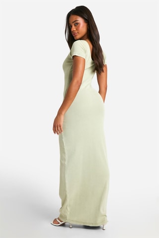 Robe longue - Vert olive