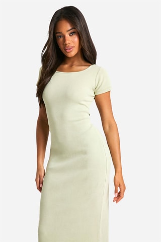 Robe longue - Vert olive