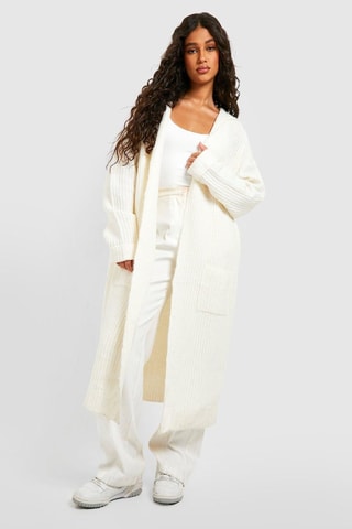 Gilet long - Beige