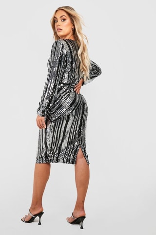 Robe midi - Noir