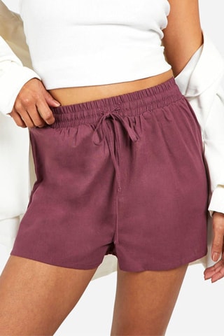Short taille haute - Violet