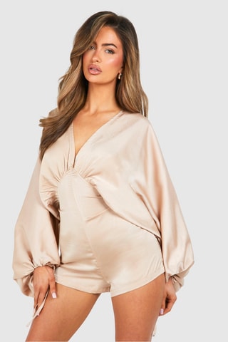 Combishort - Taupe