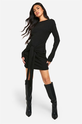 Robe fourreau - Noir