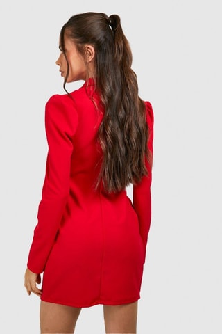 Robe chemise - Rouge