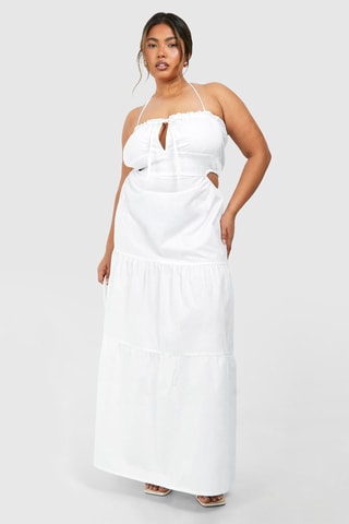 Robe longue - Blanc