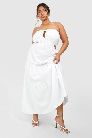 Robe longue - Blanc