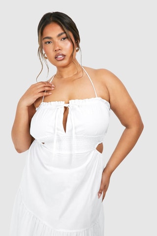 Robe longue - Blanc
