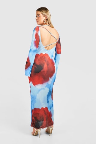 Robe longue - Bleu clair