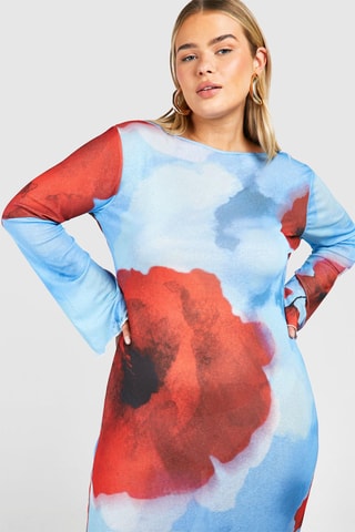 Robe longue - Bleu clair