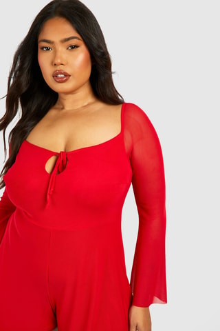 Combishort - Rouge