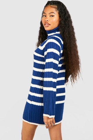 Robe pull - Bleu marine