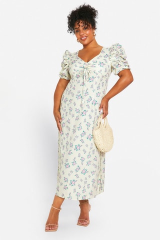 Robe midi - Vert d’eau