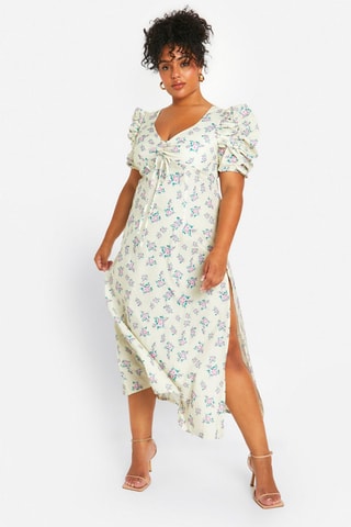 Robe midi - Vert d’eau