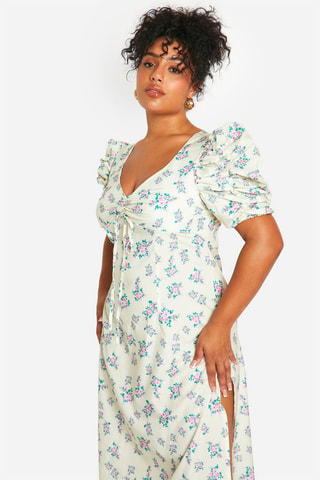 Robe midi - Vert d’eau