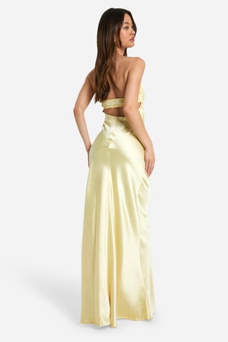Robe longue - Jaune