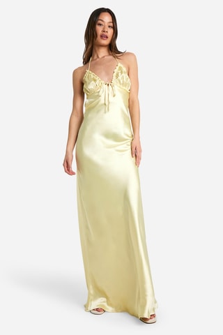 Robe longue - Jaune