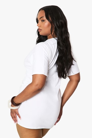 Robe t-shirt - Blanc