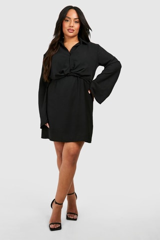 Robe droite - Noir