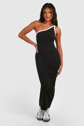 Robe asymétrique - Noir