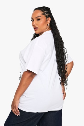 T-shirt oversize - Blanc