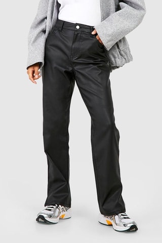 Pantalon taille haute - Noir