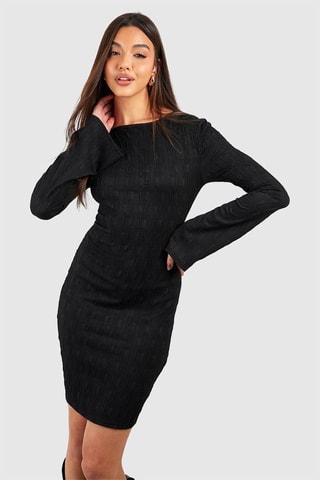 Robe fourreau - Noir