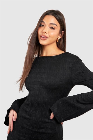 Robe fourreau - Noir