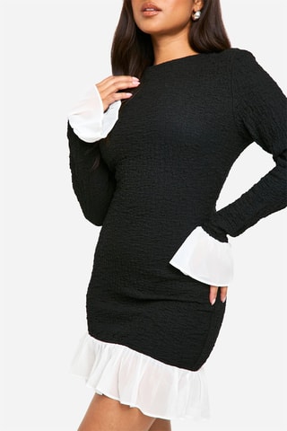 Robe droite - Noir
